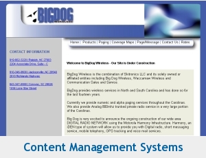 Big Dog - Content Management Systems
