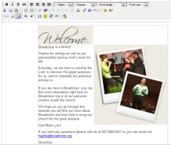 CMS Screenshot